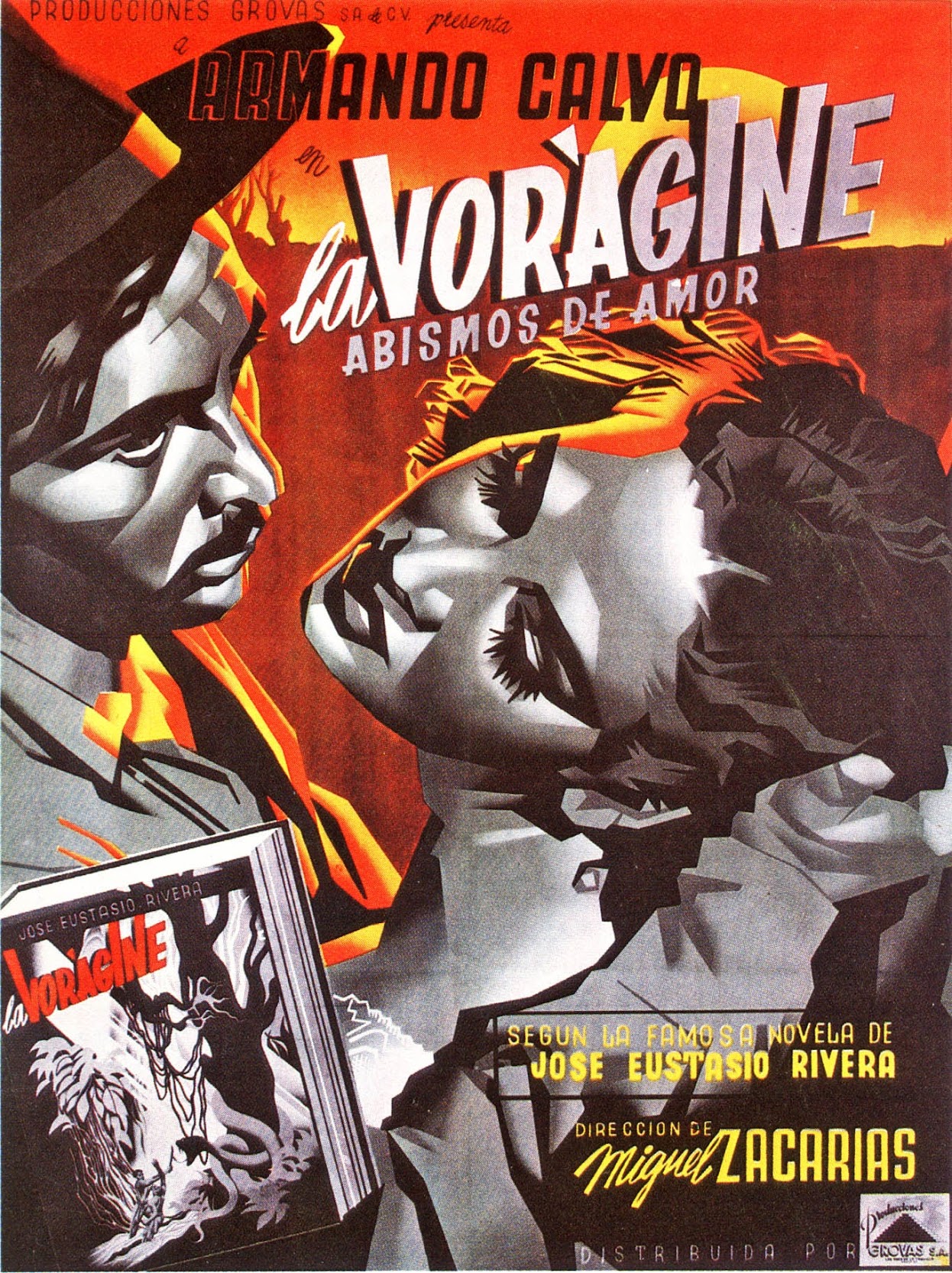 Reseña de la película La Vorágine, Abismos de Amor (1949).