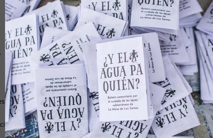 Aguas subterráneas, derechos invisibles: la disputa silenciosa en la Mesa de Los Santos 