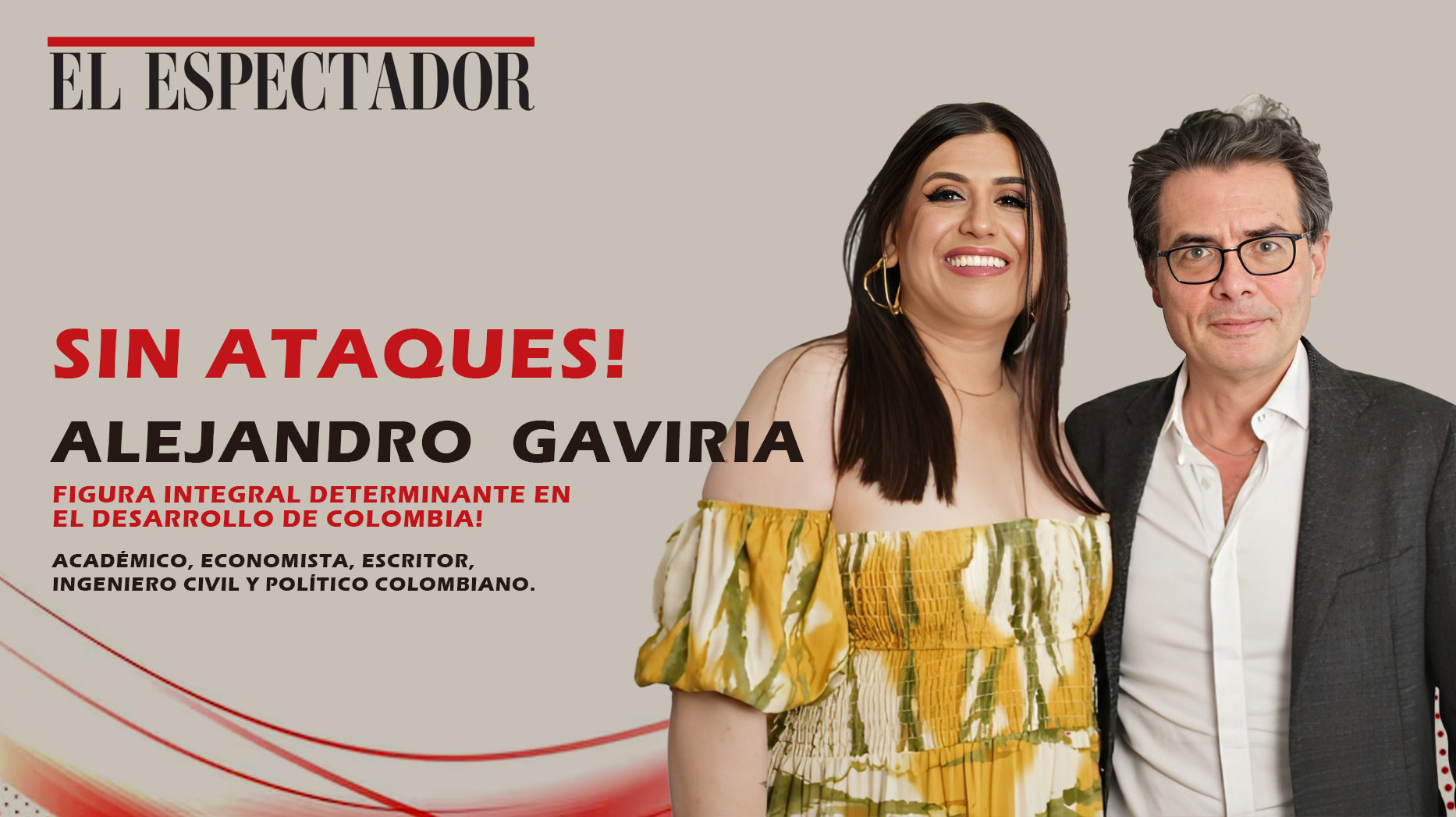 Alejandro Gaviria No va para la cámara.