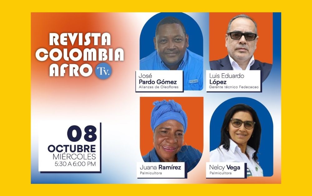 Inclusión agroindustrial con GE Oleflores y @fedecacao en streaming de @elespectador, 08oct