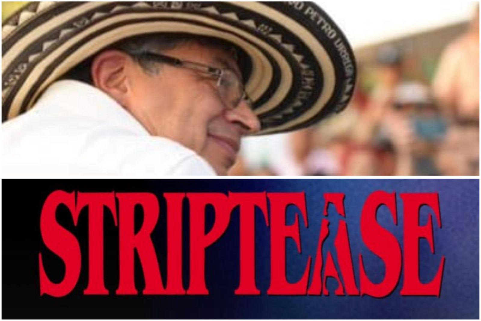 Noche de striptease con el señor presidente