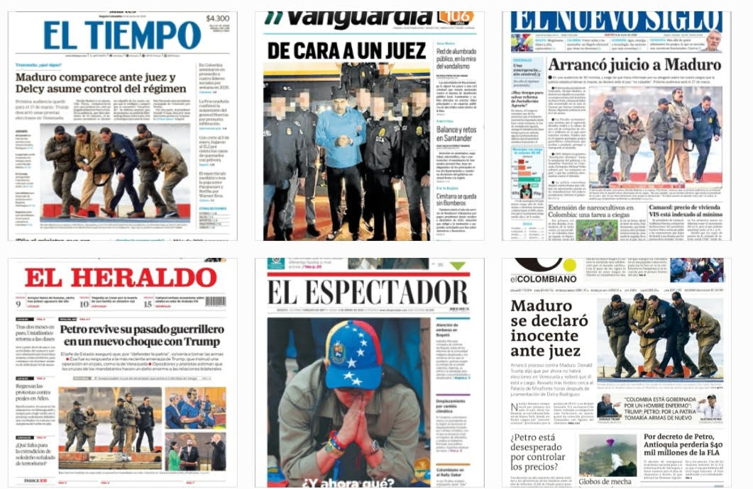 Venezuela y los editoriales de la prensa colombiana