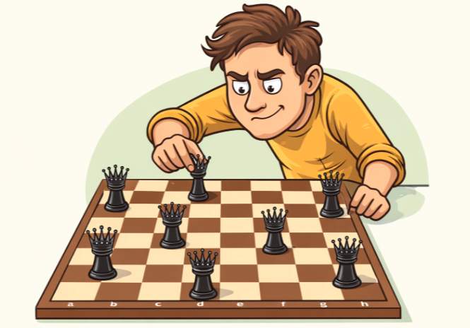 Retos fantásticos de ajedrez y matemáticas