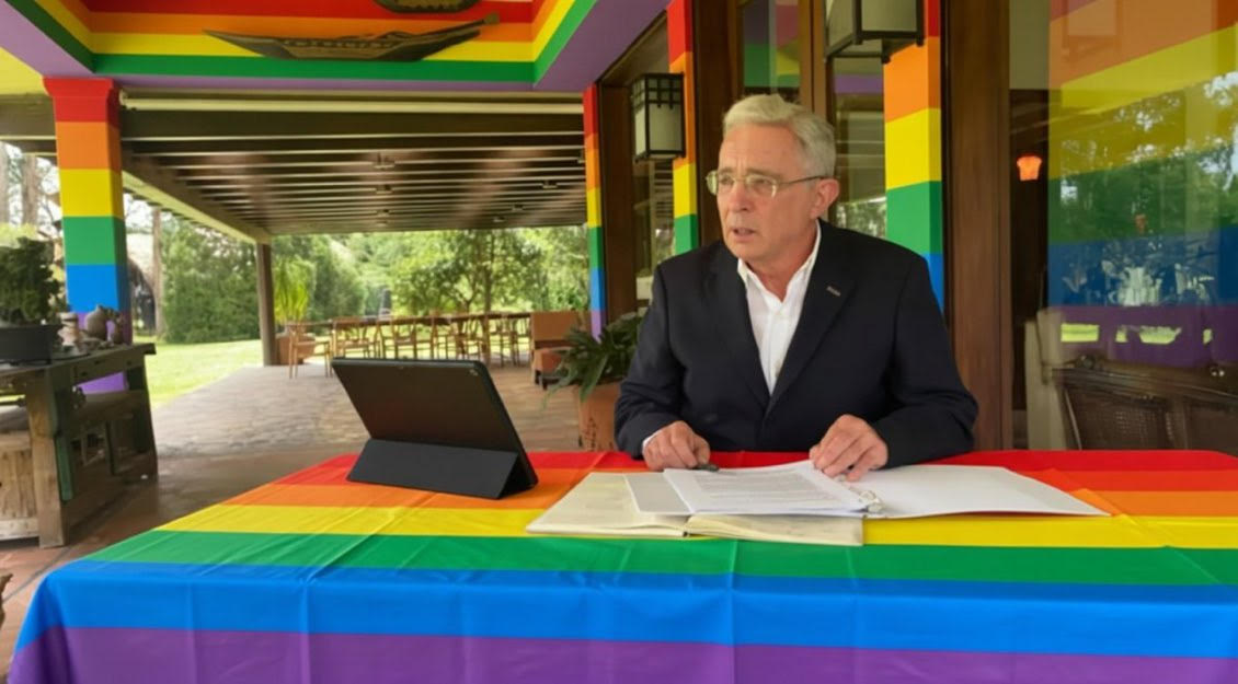 Uribe sale del clóset