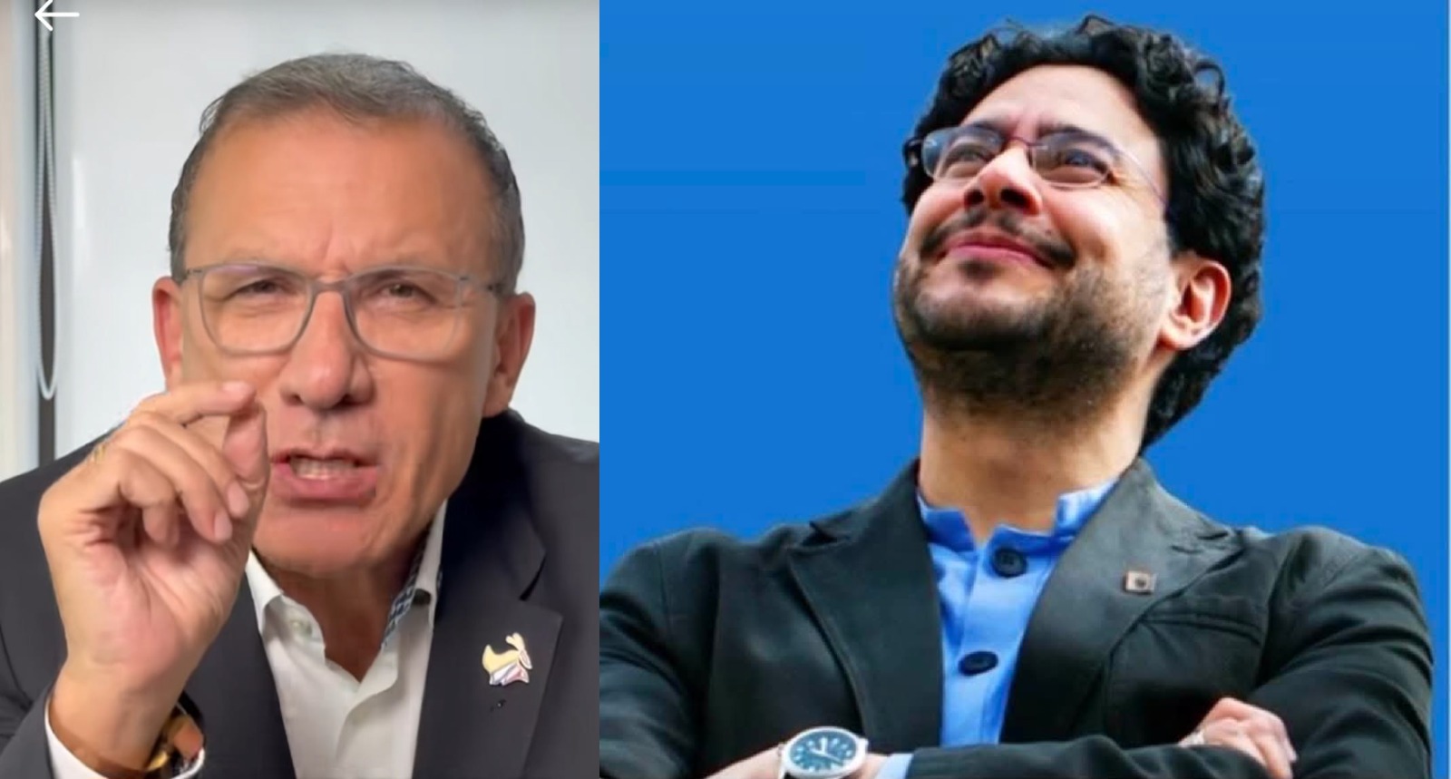 El cinismo de Roy: adular a Cepeda mientras agita la bandera del voto en blanco