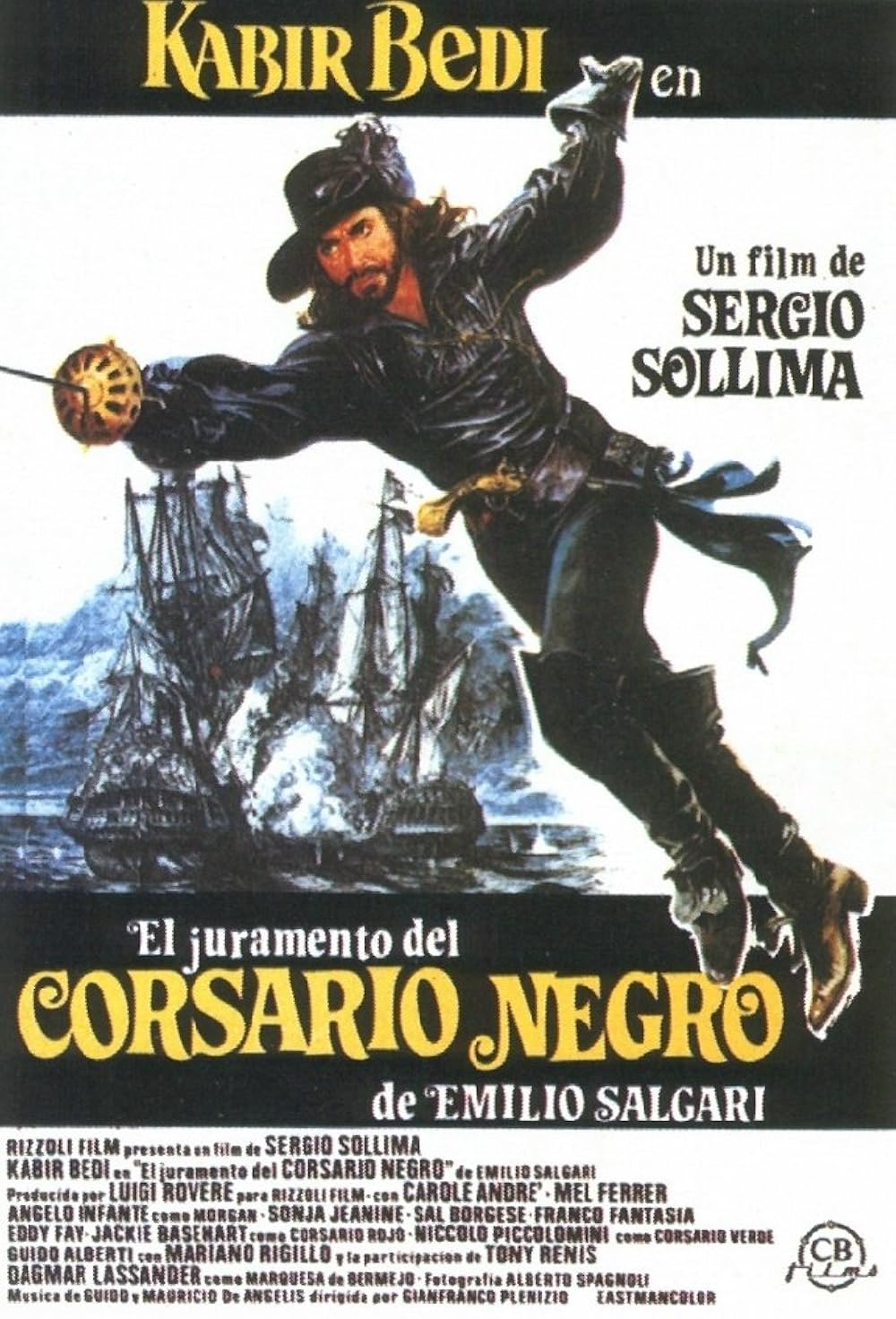 El Corsario Negro, 50 años de una gran película de piratas.