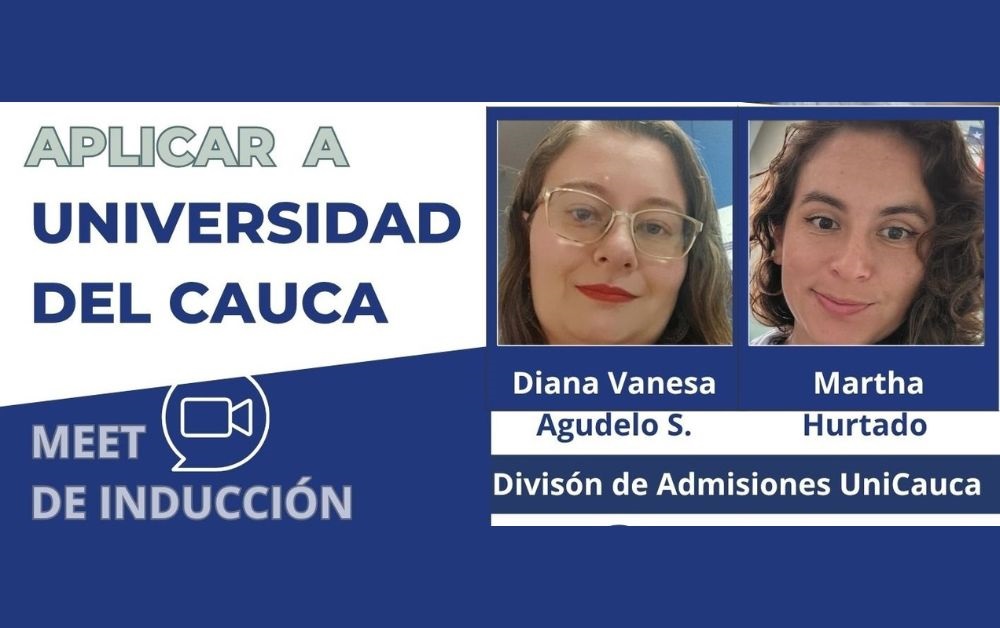 Meet de Admisiones de @UniCauca para norte, Pacífico y Patía