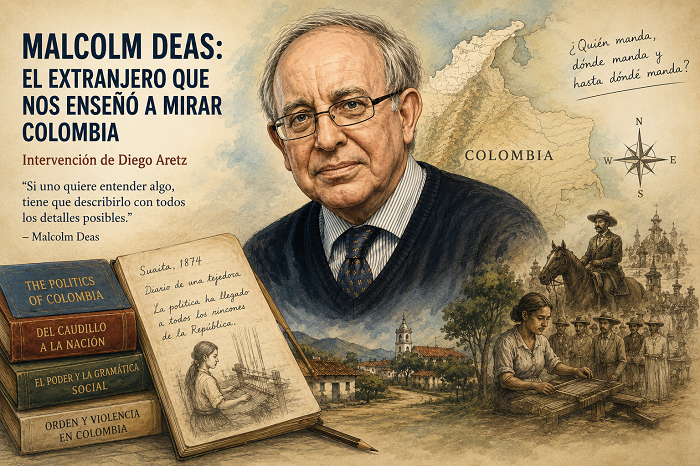 MALCOLM DEAS: EL EXTRANJERO QUE NOS ENSEÑÓ A MIRAR COLOMBIA